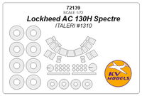 Lockheed AC 130H Spectre (ITALERI) + wheels masks - Image 1