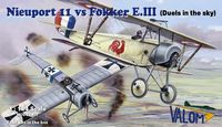 Nieuport 11 vs Fokker E.III (Duels in the sky)