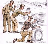 US Army machanics WW II - Image 1