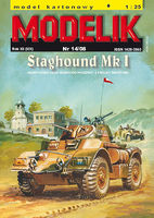 STAGHOUND MK. I AMERYKASKI CIʯKI SAMOCHD PANCERNY Z II WOJNY WIATOWEJ