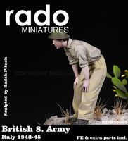 British 8. Army Italy 1943-45 PE & extra parts included