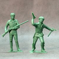 American scouts, set of two figures #1 - Image 1